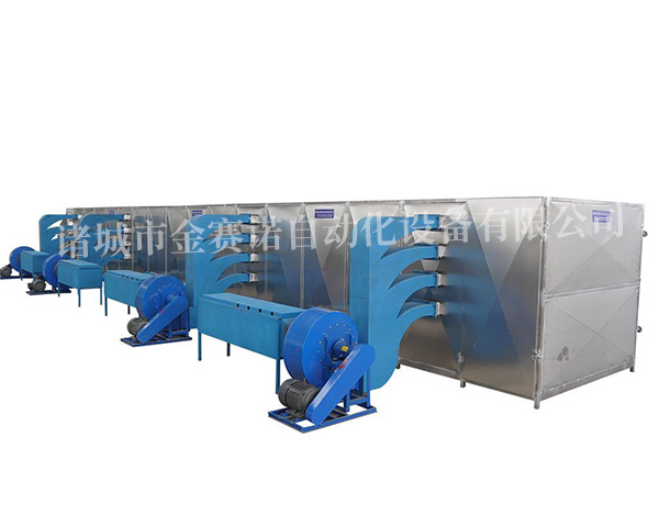 多层网带电加热烘干机